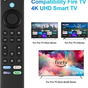 Replacement Alexa Voice Remote Controllers for Fire TV Stick 3rd Gen, Cube, Lite, 4K - Compatible Smart TV Remote for Ea