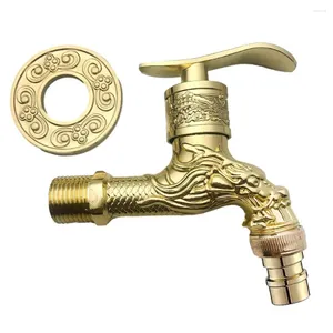 Rubinetto Lavatrice Stile Vintage In Bronzo Antico - Per Esterni, Giardino E Piscina - Foto 4