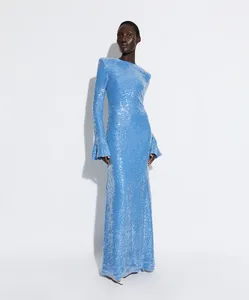 Light Blue Sequins Dress & Pale Blue Sequin Dress Wholesale - Stunning  Sparkle | Dhgate