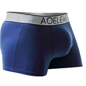 Boxer Uomo Butt Lifter Intimo Imbottito Per Aumentare Il Volume Imbottiture Rimovibili Per Sedere E Fianchi Mutande Push Up Shapewear (Color