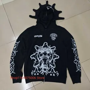 Glo gang パーカー hoodie ブラック Sサイズ GLO GANG GLO MAN BLACK ZIP HOODIE