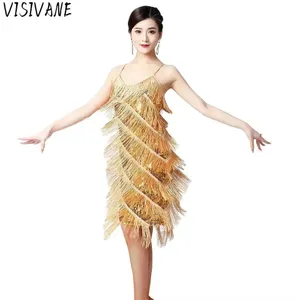 christmas party dress Women's Red Sequin Dress