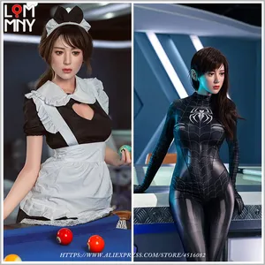 sex doll small boobs F2304-163cm/5ft3 C Cup Asian Jin Silicone Chinese Milf Sex Doll main image 1