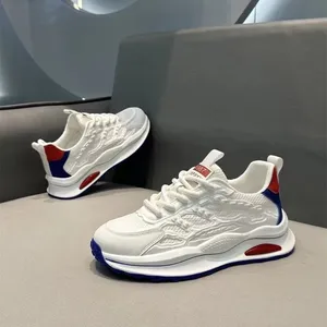 Hot selling free shipping summer men new thick soled sports and leisure running dad breathable mesh shoes</stron