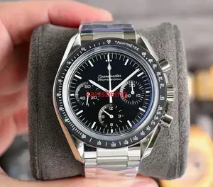 AAAAA Sea 007 Master Stainless Steel Mens Watches - Quartz Stopwatch Chronograph - All Dial Speed Master Design