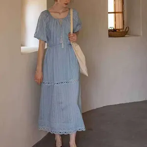 Wholesale Dusty Blue Dress at cheap prices