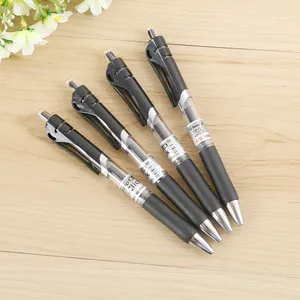 KACO Black Gel Ink Pens 10-Pack - 0.5mm Fine Point Smooth Writing Pens For Office & School