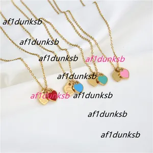 Infinite U Fashion Collana Donna Con Ciondolo Cuore In Argento 925 E Zirconi - Oro Rosa - Catena 45 Cm