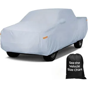 X AUTOHAUX Car Cover For Subaru Forester 1998-2024 - 210D-PU Waterproof, All-Weather Outdoor Cover With Door Zipper