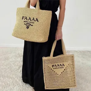PRADA Straw トートバッグ Cheap & Fashion Prada Straw Bag & Prada Straw Bag - Dhg8