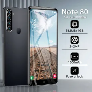 Note80 Android Smartphone - 5.0-Inch HD Display Mobile Phone - Compact Touchscreen Phone