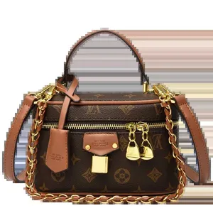 Famous Fi Wens Crossbody Bag - Vintage Designer-Inspired Zipper Handbag for Daily Use