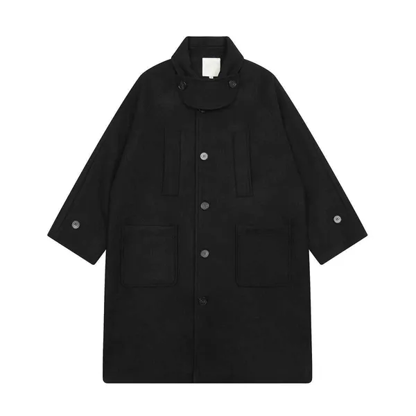 Brand new 2023 under my car coat and jacket/wool and blend windshield long polyester high trend size 1 2 3 #464 W240921