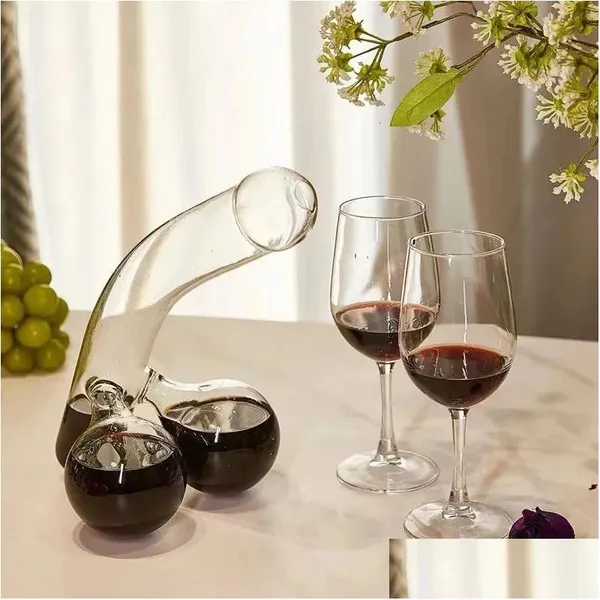 Bar Tools Party For Alcohol Men Birthday Gift Decanter Whiskey Glass Decanters Unique Funny High Borosilicate 231114 Drop Delivery H Dhsd2