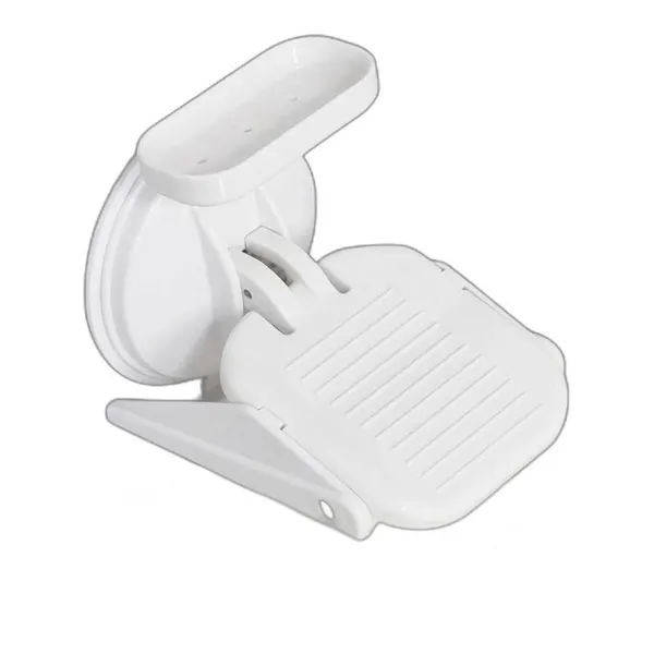 Bath Mats Shaving Leg Step Powerful Suction Cup Pedicure Foot Rest No Drilling Wash Feet Pedal With Storage Rack For Home El Bathroom