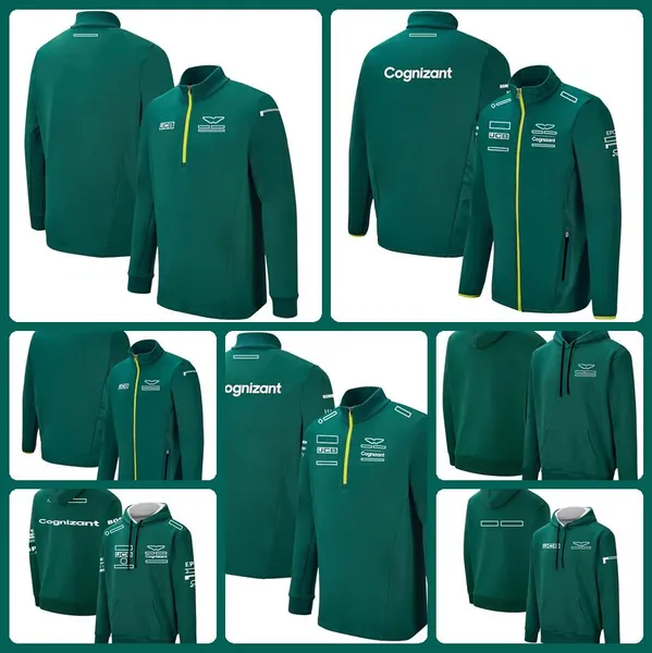 F1 Formula One team racing suit long-sleeved coat sweater hooded jacket car fans clothing coat sweater can be customized.