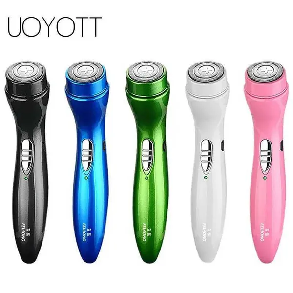 Mini Electric Shaver Automatic Mens Razor Trimmer Portable Beard Knife Safety Heads Shaving Machine Hair For Man Y240807 Y240807