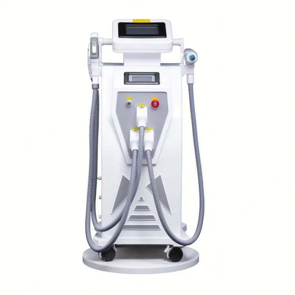 Best Price 3 in 1 IPL OPT Laser Hair Removal Machine Nd Yag Tattoo Remover Vascular Treatment Eliminate Spots RF Skin Resurface