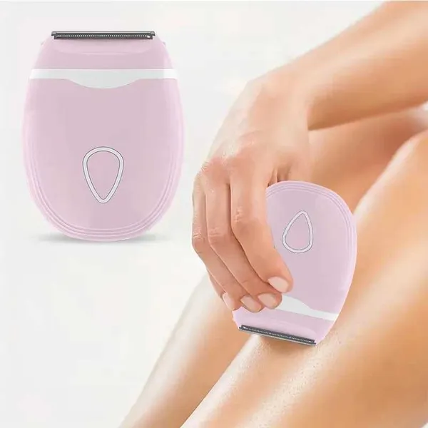 Compact electric hair removal and painless shaving equipment. Portable shaft a gift for ladies (without battery) M240830