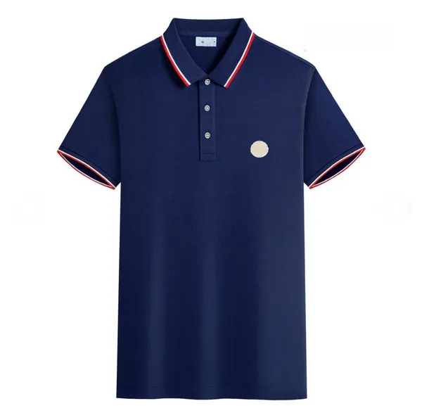 2024 Spring Summer Design Versatile Men's and Women's Polo Solid Color Short Sleeve Casual Fashion Polo T-shirt