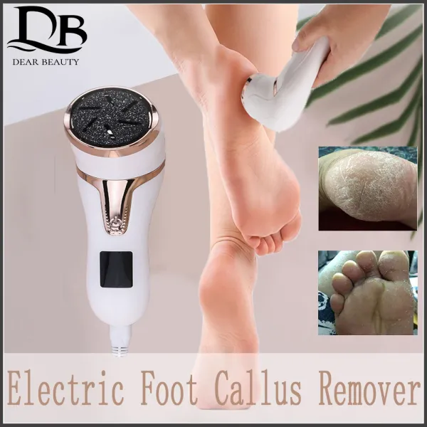 Tool Electric Foot Callus Remover Kit Rechargeable Callous 3 Grind Head Waterproof Portable File Dead Hard Cracked Dry Skin Pedicure