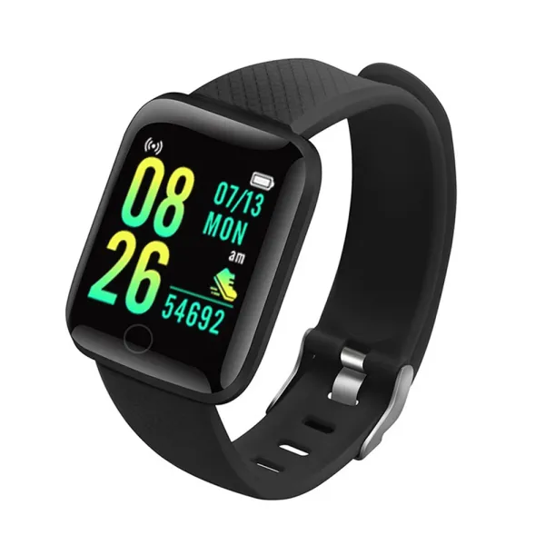 New Smartwatch Men 116plus Blood Pressure Waterproof Smart Watch Women Heart Rate Monitor Fitness Tracker Sport For Android Ios