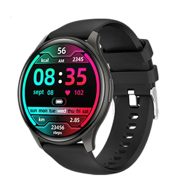 New ZW60 smartwatch AMOLED round screen Bluetooth call health watch Smartwa
