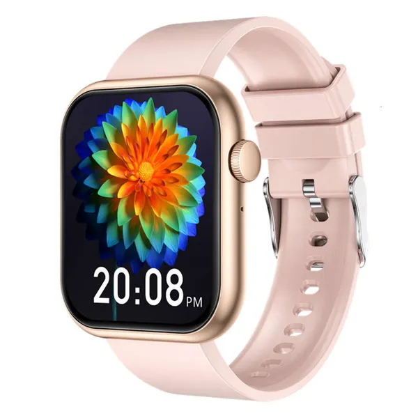 New QX7PRO Metal Square Blood Pressure, Blood Oxygen Health Check Bluetooth Call Game, Music Smart Watch
