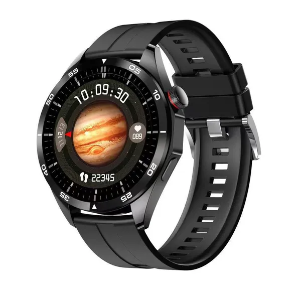 Smart Watch 46mm with GPS, Alexa Built-In, Bluetooth Calls & Text, 14-Day Battery Life, Step Tracking, Heart Rate & SpO2 & Sleep Monitoring, AI Fitness App & Sports Coach(Black)