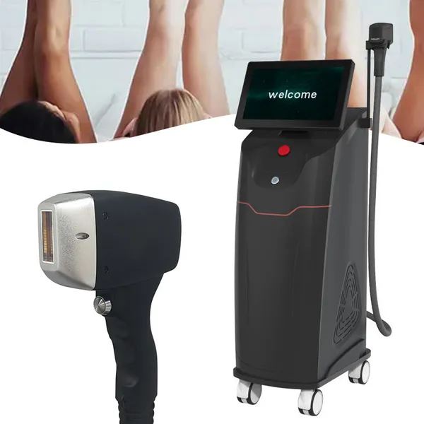 New arrival High Power Laser Hair Removal Machine Permanent Depilation Diode Laser 808+790+940+1060nm 4 Wavelength Freezing Hair Remove Machine