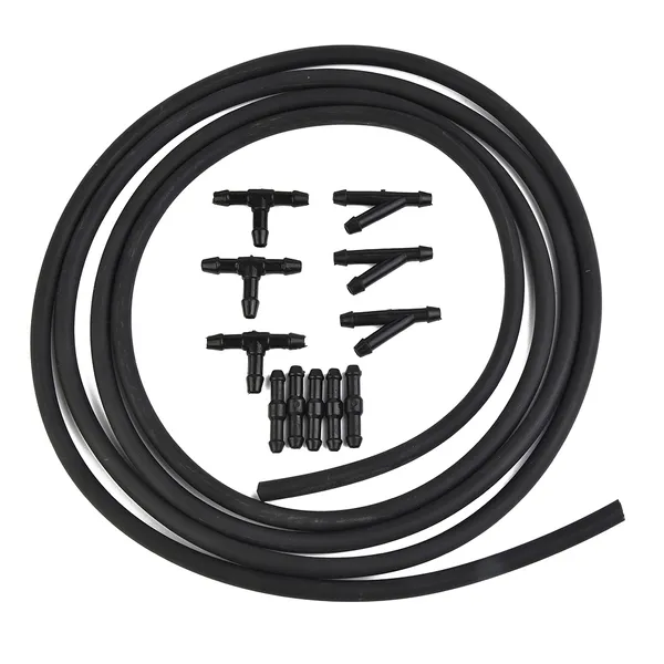 T/Y/I 3 Types Car Windshield Washer Hose Connector Kit T-Piece Tube Pipe Splitter Connector Wiper Spray Pipe Joint