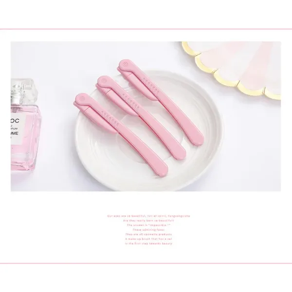 2024 Women Face Care Hair Removal Tool Makeup Shaver Knife Eyebrow Trimmer Safe Shaving Rezors (3pcs/lot) Face Care Hair Removal Tool