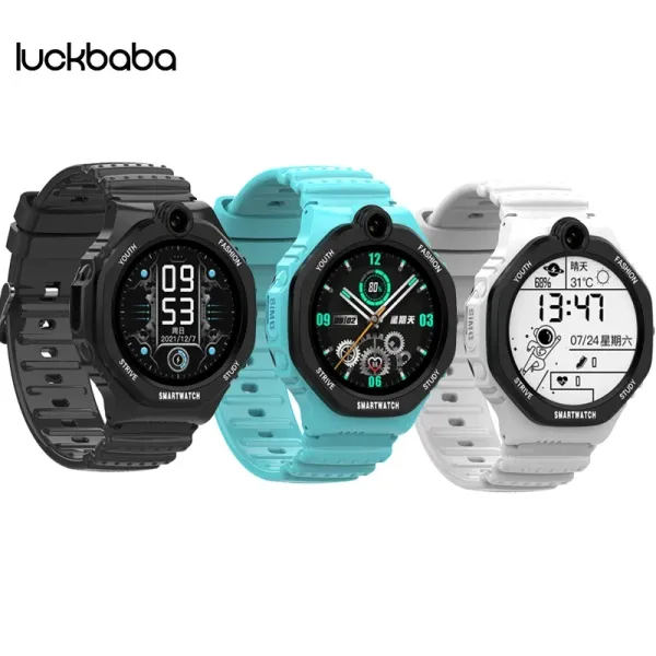 Smart 4G GPS WIFI Tracker Locate Kid Students Remote Camera Voice Monitor Smartwatch SOS Video SIM Card Call Android Phone Watch
