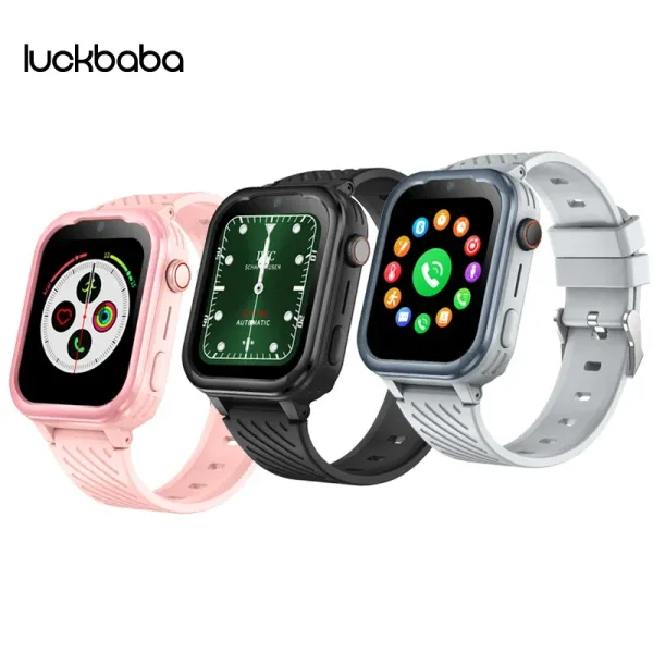 2024 New Smart 4G GPS WIFI Tracker Locate Kid Students Men Remote Camera Voice Monitor Smartwatch SOS Video Call Android Phone Watch