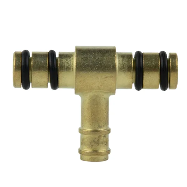 Carburetor Brass Fuel Tee Fit For YAMAHA FJ600 XS750 XS1100 2H7-14988-00 T Piece 3 Way Fuel Hose Joiner Connector Accessories