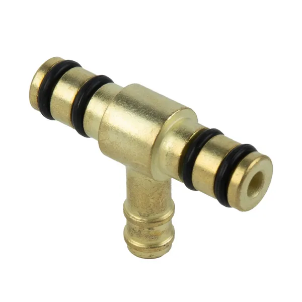 Carburetor Brass Fuel Tee Fit For FJ600 XS750 XS1100 2H7-14988-00 T Piece 3 Way Fuel Hose Joiner Connector