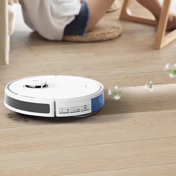 DEEBOT N8 Robot Vacuum Cleaner ,Laser System, Zone Cleaning,Restricted Area Setting for Home Floor Cleaning