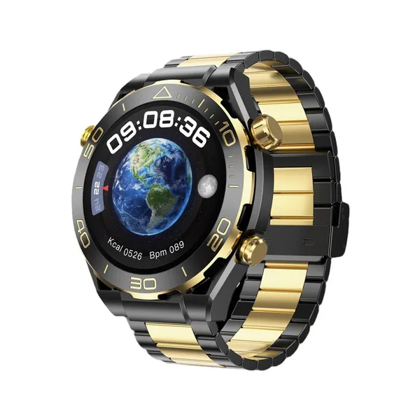 Z91ProMax Round Large Screen Smart Bluetooth Call Watch AMOLED Screen Wireless Charging Waterproof Heart Rate Blood Pressure Monitoring Sports Bracelet