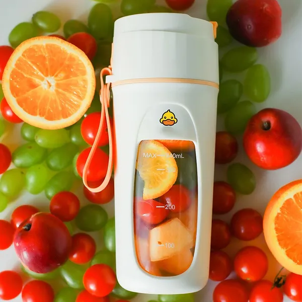 Little Yellow Duck Juicer Cup Portable Juicer Juicer Rechargeable Juice Cup Home Mini Juicer Juice Shaving Ice Machine