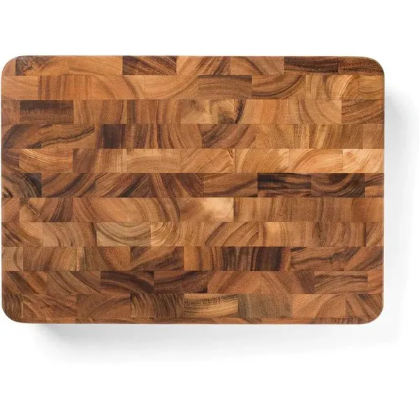 Chopping Blocks End Grain Union Stock Yard Professional Chopping Butcher Block brown 14 x 20 x 2.75 y240626