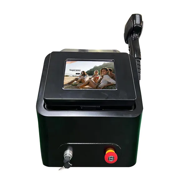 Best Selling Diode Laser Hair Removal Machine Home Use 808nm Laser Diode Skin Rejuvenation 2000w Diode Laser Hand Piece with Cooling System 3 Wavelengths