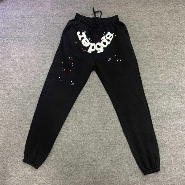 Men's Hoodies Sweatshirts Black Brown Hoodie Sweatshirt Real Photo Tracksuit Spider Web Pullovers Sp5der 555555