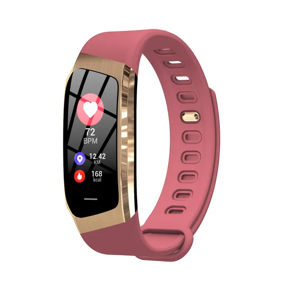 Girls Smart Bracelet Women Heart Rate Blood Pressure Monitoring Electronic Waterproof Wristwatch Sports Fitness Bands Bt Bracelet Adults Kids Smart Watch Ip68