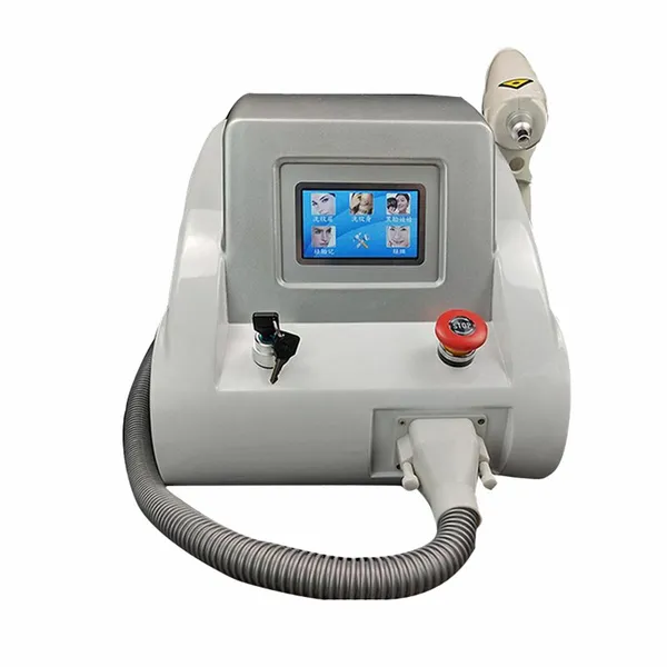 Nd yag laser q-switched <strong>laser tattoo removal machine</strong> tattoos equipment Water air cooling Professional418