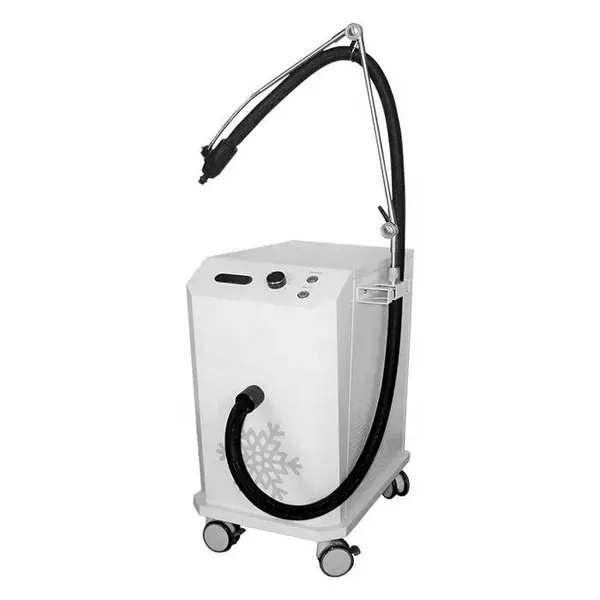 laser machines lowering skin temperature in the operating area make treatment more comfortable safe suitable