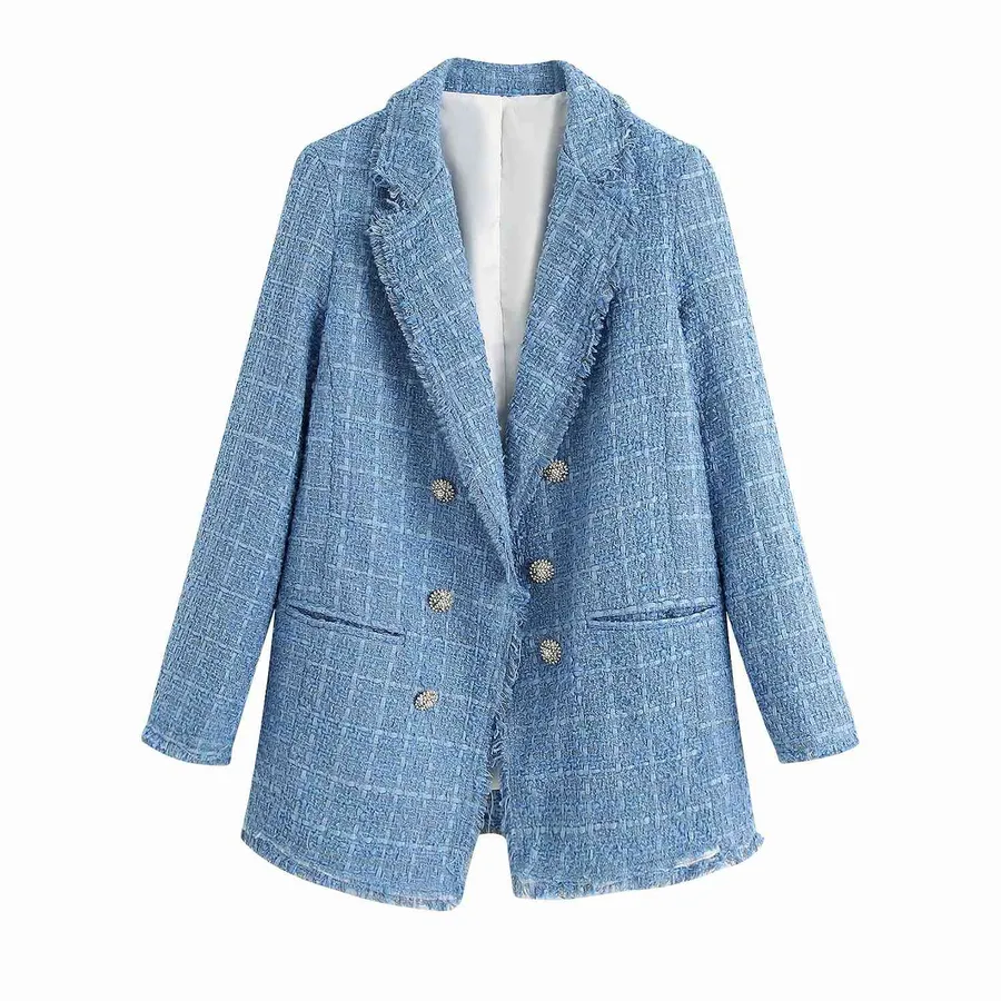 Mastering Blue Tweed Jacket Styling: Versatile Outfit Ideas