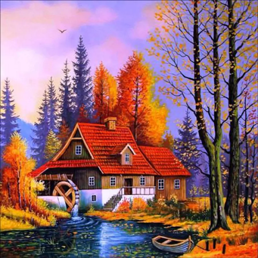 Diamond Painting Kit Golden Gate Bridge – Komplett Mit Harzsteinen & Werkzeug, DIY Leinwand Für Anfänger