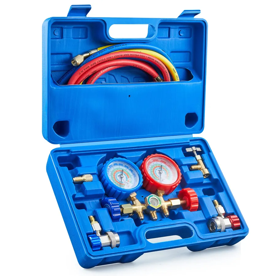 Step-by-Step Guide to Safely Recharge Your AC System Using Pressure ...