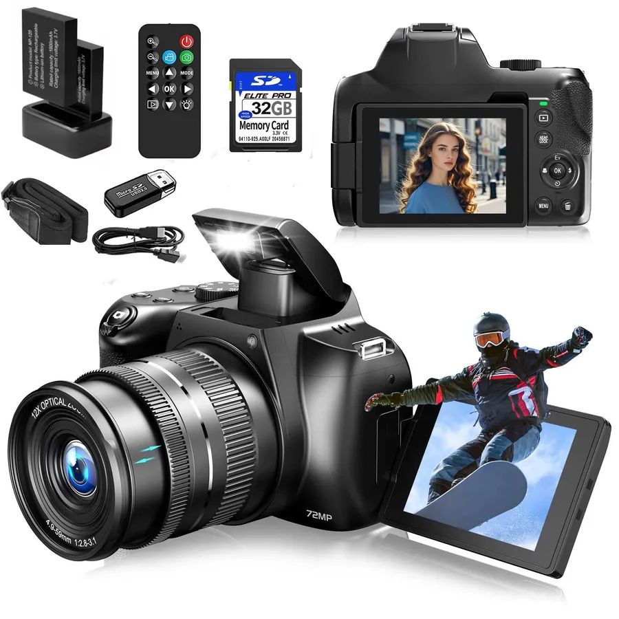 Affordable 18X Zoom Cameras for the Best Walking Videos on