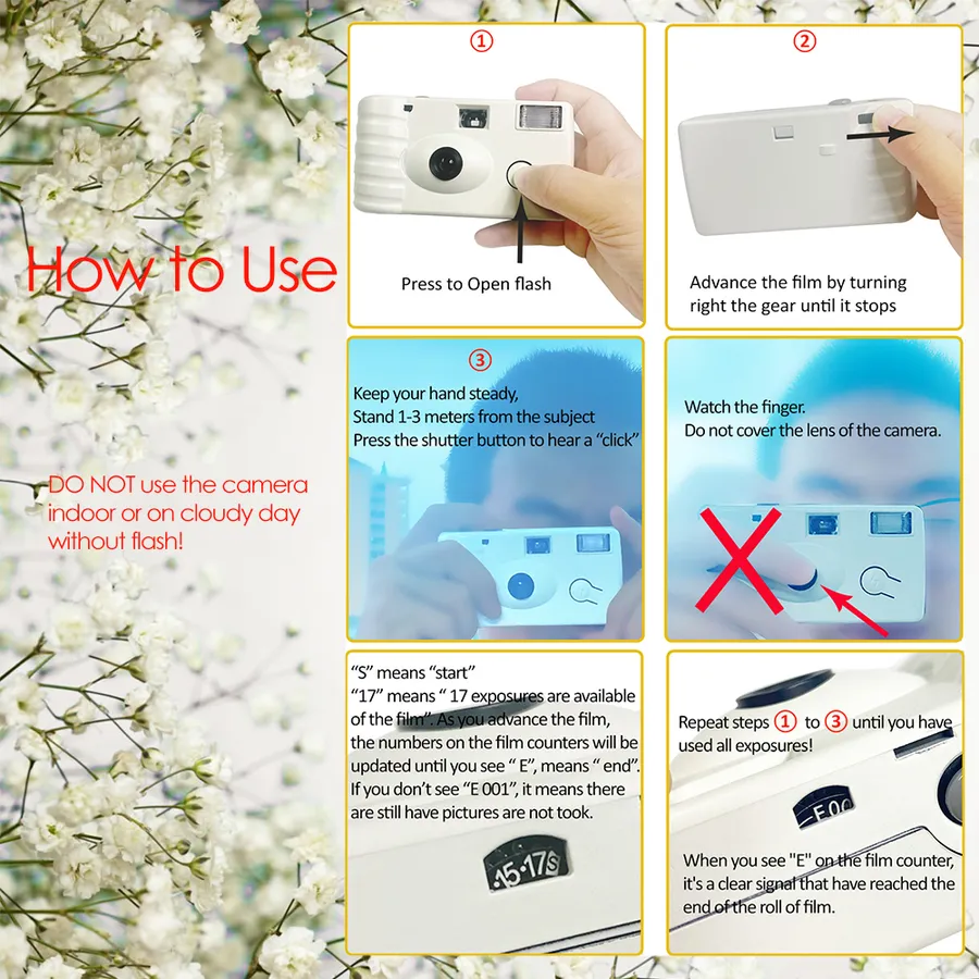 how to develop disposable camera film